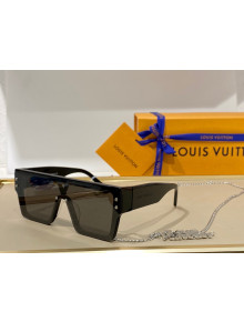 Louis Vuitton Sunglasses Z1583E Black 2021