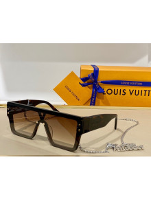 Louis Vuitton Sunglasses Z1583E Brown 2021