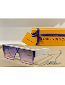 Louis Vuitton Sunglasses Z1583E White 2021