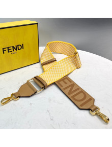 Fendi Strap You Ribbon Shoulder Strap Yellow 2021