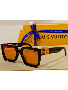 Louis Vuitton Millionaires Sunglasses LV96006 Black/Orange 2021