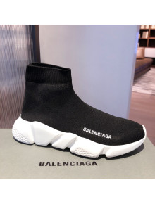 Balenciaga Speed Knit Sock Boot Sneaker Black 2021 06 ( For Women and Men)