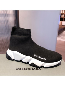 Balenciaga Speed Knit Sock Boot Sneaker Black 2021 07 ( For Women and Men)