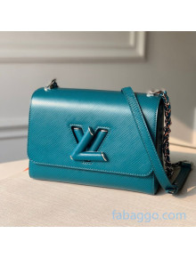 Louis Vuitton Twist MM Chain Bag in Epi Leather M50282 Green 2020