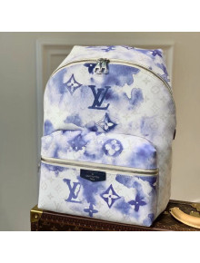 Louis Vuitton Discovery Backpack in Monogram Watercolor Blue Canvas M45760 2021