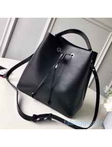 Louis Vuitton NeoNoe MM Epi Leather Bucket Bag M54369 All Black 2020