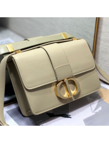 Dior 30 Montaigne Bag in Beige Box Calfskin 2021