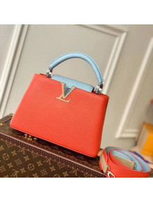Louis Vuitton Capucines BB Bag M57518 Coral Red 2021