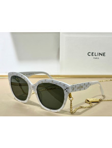 Celine Sunglasses CL40167 CS121742 White 2021