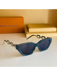 Louis Vuitton Sunglasses Z1473E Blue 2021