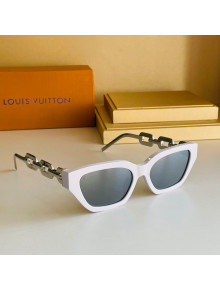 Louis Vuitton Sunglasses Z1473E White 2021