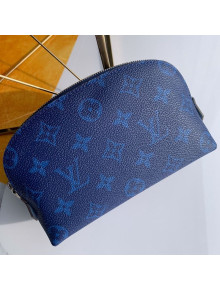 Louis Vuitton Monogram Canvas Cosmetic Pouch M47515 Blue