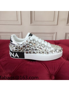 Dolce & Gabbana DG Crystal Allover Sneakers 2021 111524
