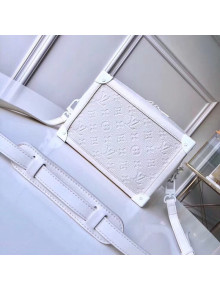 Louis Vuitton Soft Petite Malle Bag White 2019