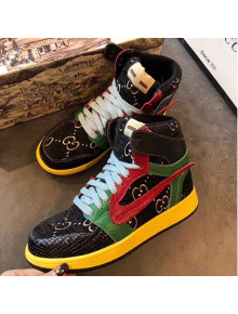 Gucci x Nike GG Corduroy Sneakers Black 2019