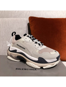 Balenciaga Triple S Sneakers Grey 2021 03 (For Women and Men)