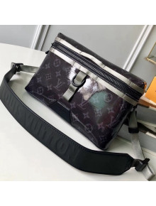 Louis Vuitton Monogram Eclipse Glaze Canvas Messenger PM Bag M52218 2018