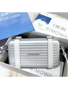 DIOR and RIMOWA Personal Clutch Silver 2020