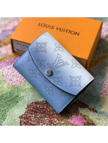 Louis Vuitton Iris XS Short Wallet in Gradient Blue Mahina Perforated Leather M80491 2021