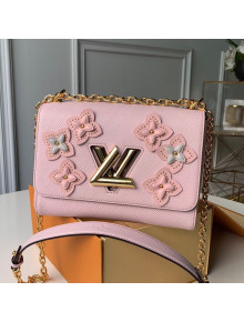 Louis Vuitton Flower Twist MM in Epi Leather M53851 Pink 2019
