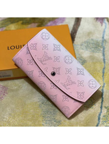 Louis Vuitton Iris Wallet in Gradient Pink Mahina Perforated Leather M60143 2021