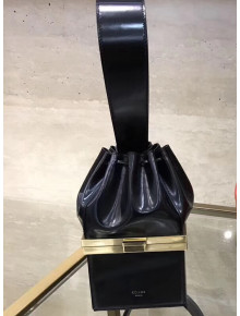 Celine Black Calfskin Box Handle Bag Limited Edtion 2018