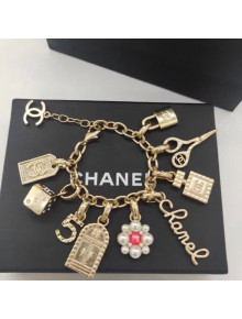 Chanel Logo Charm Bracelet AB5839 2021