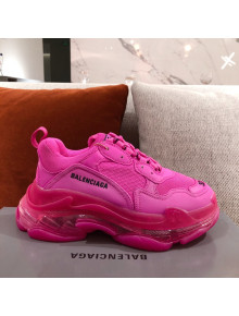 Balenciaga Triple S Sneakers Pink 2021 16 (For Women and Men)