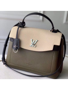 Louis Vuitton Lockme Ever MM Bag in Soft Grained calfskin M51395 Green 2021
