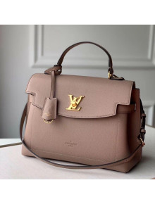 Louis Vuitton Lockme Ever MM Bag in Soft Grained calfskin M51395 Beige 2021