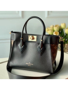 Louis Vuitton On My Side PM Tote Bag M57728 Black Leather 2021