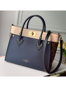 Louis Vuitton On My Side Tote Bag M55933 Navy Blue/Black/Beige 2021
