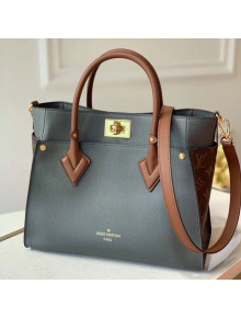 Louis Vuitton On My Side Tote Bag M56550 Metallic Gray/Brown 2021