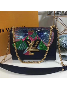 Louis Vuitton Sequins Epi Leather Twist MM Bag M54720 2018