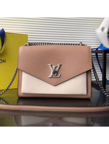 Louis Vuitton Soft Calfskin Mylockme BB Bag M51424 Beige 2018
