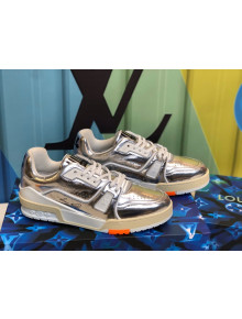Louis Vuitton LV Trainer Sneakers Silver 1A812O 202019 (For Women and Men)
