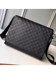 Louis Vuitton Damier Infini Cowhide Leather District MM Bag For Men Black 2018