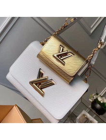 Louis Vuitton Epi Leather Twist Bag Set M50282 White/Gold 2019