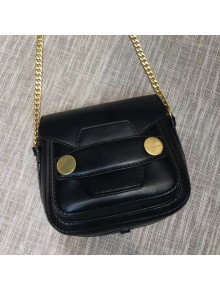 Stella McCartney Popper Small Shhoulder Bag in Alter-Nappa Leather Black 2018