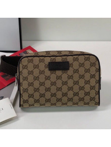 Gucci GG Canvas Belt Bag 449174 Beige 2021