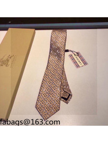 Burberry Men's TB Silk Tie Gold 2021 110453
