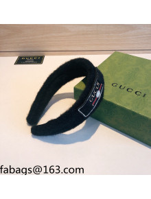 Gucci Wool Headband Black 2021 110463