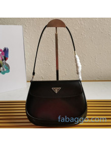 Prada Leather Hobo bag 1BD311 Black 2020