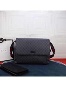 Gucci Men's GG Canvas Mesenger Bag 211131 Black 2021 