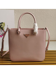 Prada Brushed Tote Bag 1BA330 Pink 2021