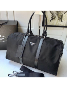 Prada Nylon Travel Duffle Bag 1V19S Black 2021