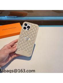 Louis Vuitton Cutout iPhone Case Beige 2021 1104118