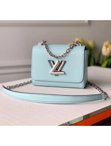 Louis Vuitton Epi Leather Twist Mini Bag M56117 Light Blue 2020