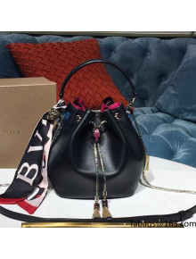 Bvlgari Serpenti Forever Bucket Bag in Smooth Calf Leather Black 2021