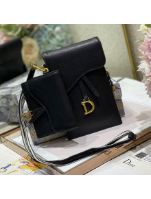 Dior Saddle Multifunctional Pouch Black 2021